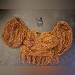 Forever 21 Peplum Top